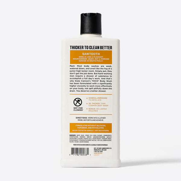 Body Wash - Sawtooth 18oz