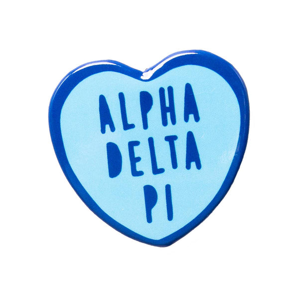 Sorority & Greek Sweet Heart Button