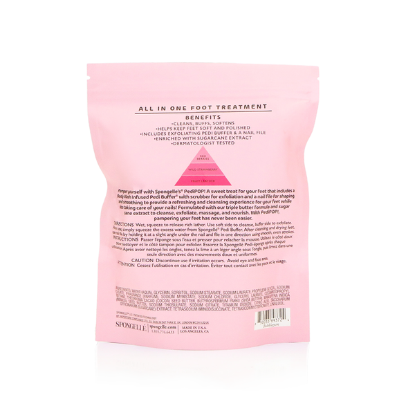 Bubblegum PediPOP Pedi Buffer & Nail File | Wellness Gifts