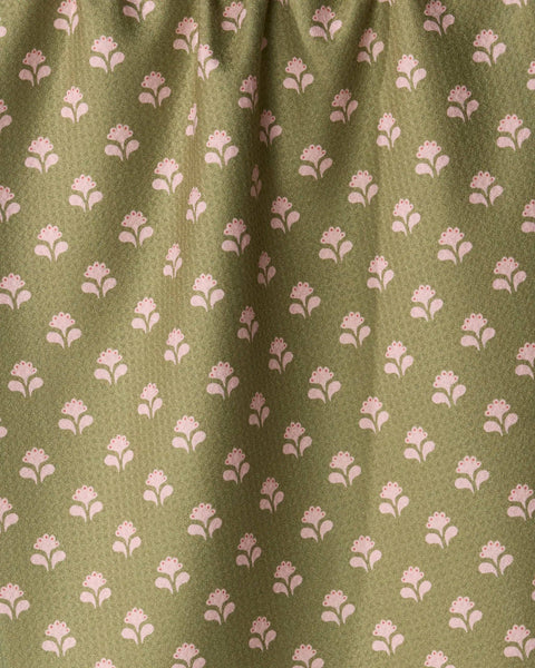 Lucky Flowers Tea Towel - Mahjong
