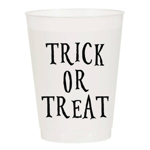Trick Or Treat Halloween Frosted Cups - Halloween: Pack of 6