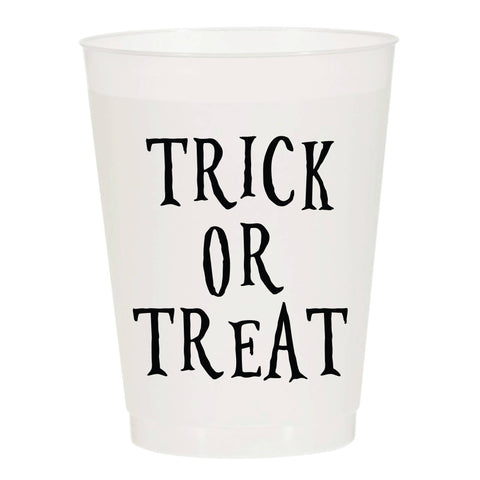 Trick Or Treat Halloween Frosted Cups - Halloween: Pack of 6