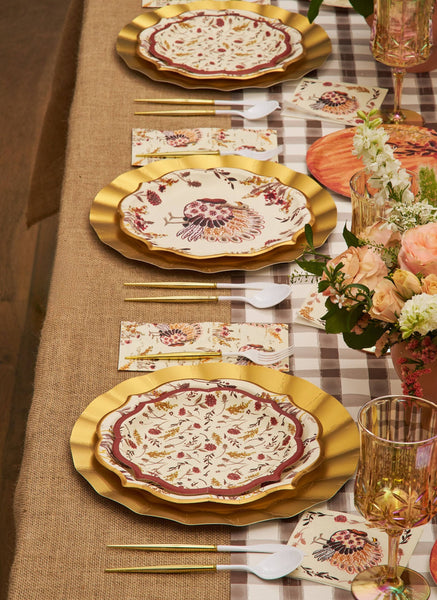 Amber Harvest Dinner Plates/8pk