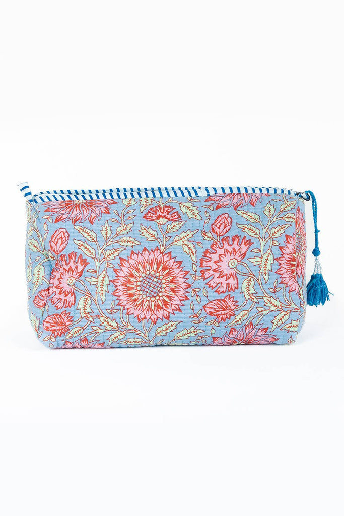 LA Soul Quilted Cotton Toiletry Bag