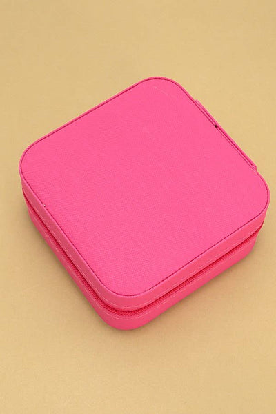 JEWELRY ORGANIZER TRAVEL BOX CASE - Off White