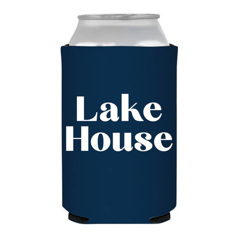 Lake House Can Cooler