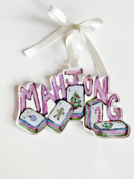 "Mahjong Christmas" ornament