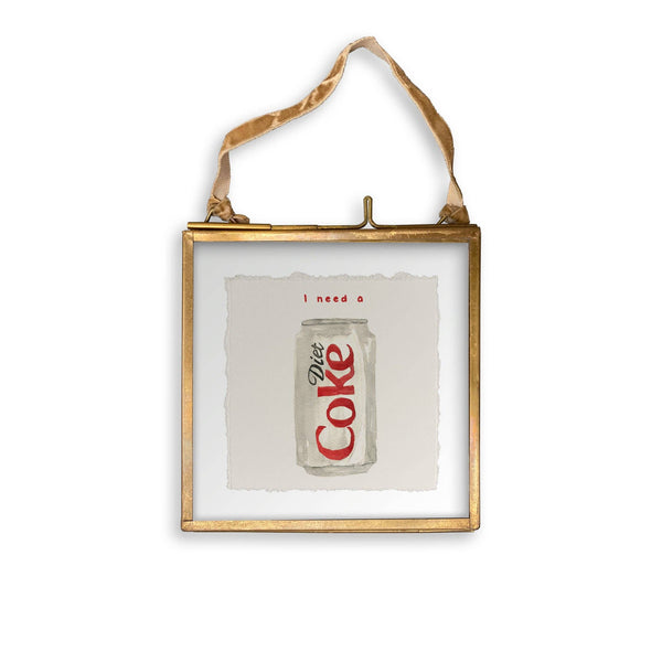 I Need a Diet Coke: Dishtowel - No Words