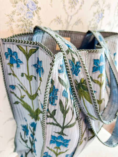 Iris Luxe | Quilted Regular Tote Bag