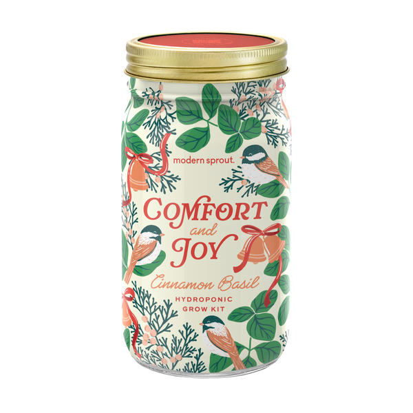 Holiday Herb Garden Jar: Merry & Bright