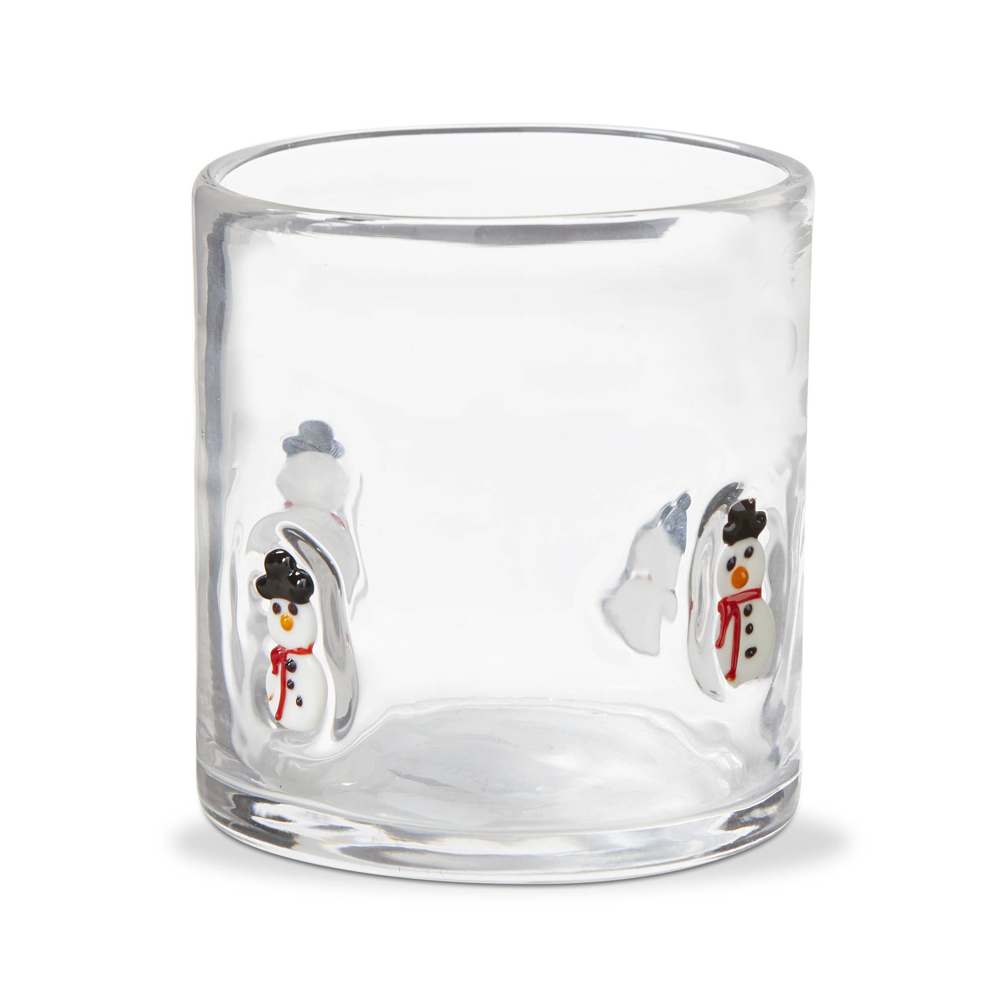 Snowman DOF Barware Glass: Clear / Glass