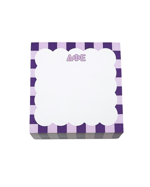 Scallop Sorority Note Cube