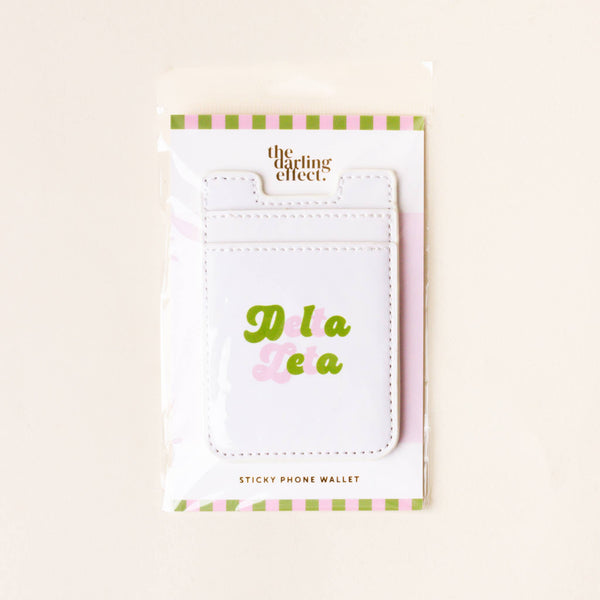 Sorority Stick-On Phone Wallet  Alpha Delta Pi