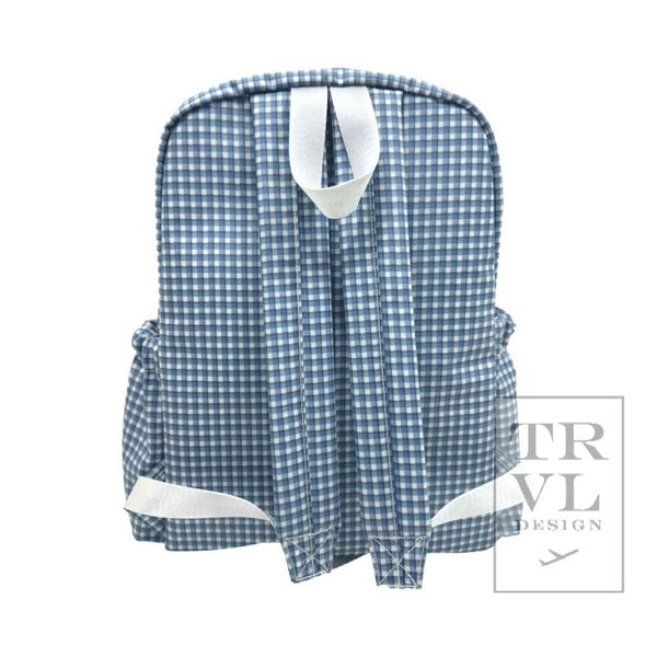 Backpacker - Backpack Rodeo Check Indigo: Rodeo Check Indigo