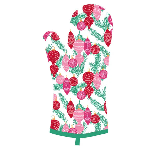 Mary Square Holiday Oven Mitt