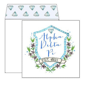 Sorority & Greek MOTIF Greeting Card