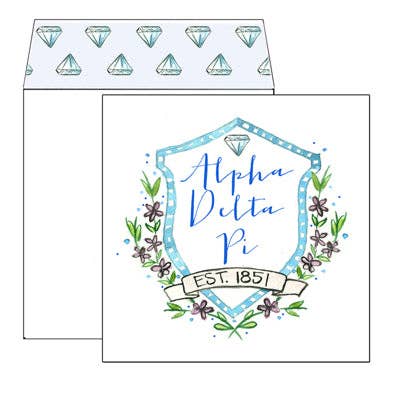 Sorority & Greek MOTIF Greeting Card