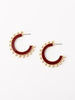 Hadley Earrings Crimson