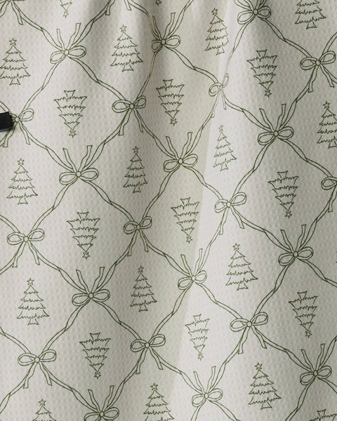 Cedar Bows Luxe Kitchen Towel - Holiday 2026