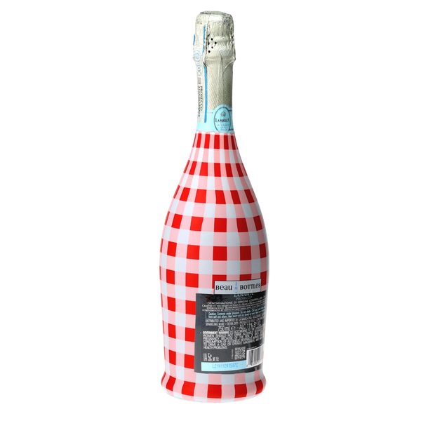 Beau Bottles Red and White Gingham - Prosecco Collection
