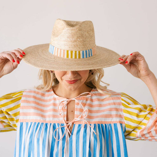 Colorful Daydreamer Palm Hat