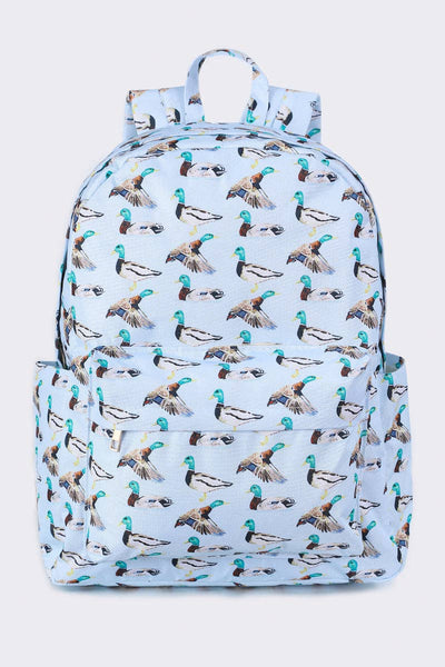 Duck Hunting Kids Canvas Backpack