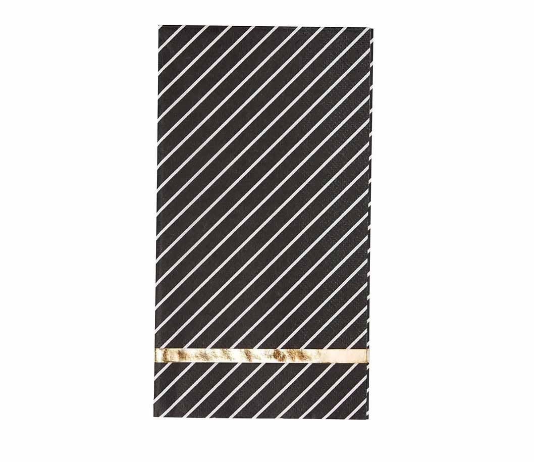 Guest Towel Everyday Black/20ct