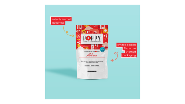 Salted Caramel State Series Popcorn - AL
