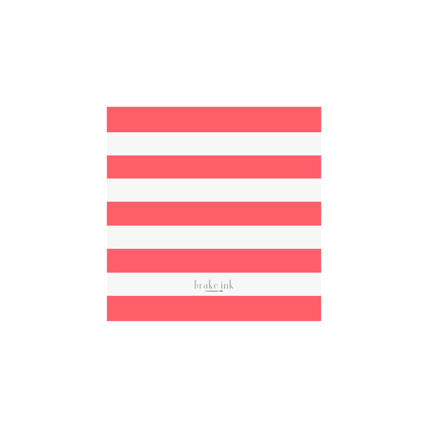 Holly Scallop Holiday Gift Tag: SINGLE TAG WITH ENVELOPE