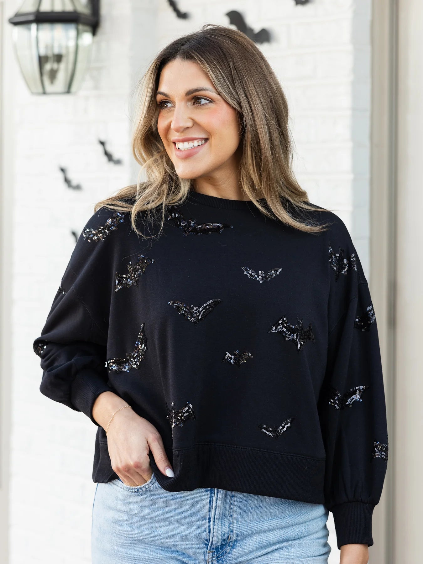 Mary Square Bats Millie Sweatshirt