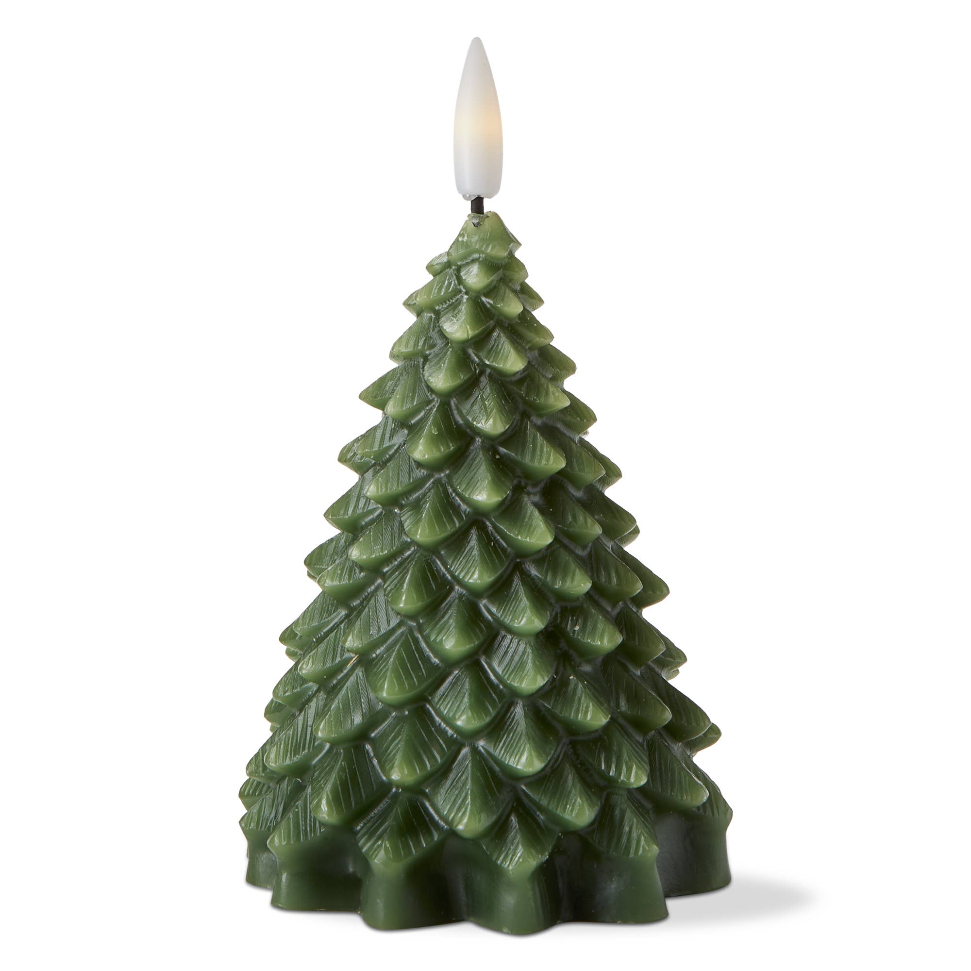 Tag Pine Tree Led Candle Small