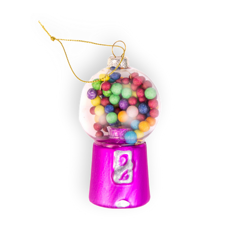 Gumball Machine, Retro Glass Nostalgic Ornament Stocking Stuffer Gift 2025