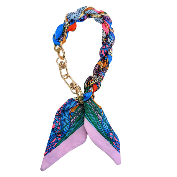 Phone Scarf Holder Wristlet: H