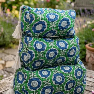 Quilted 3 Piece Toiletry Set