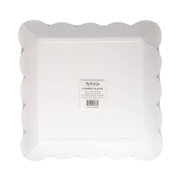 BTS1146 - Scattered Alphabet Paper Plate