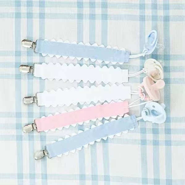 Pacifier Clip, Monogram-able Assorted Colors