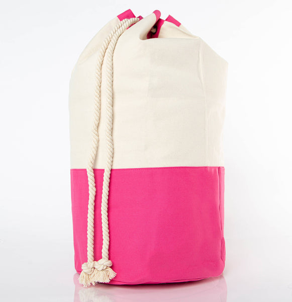 Laundry Duffel: Hot Pink