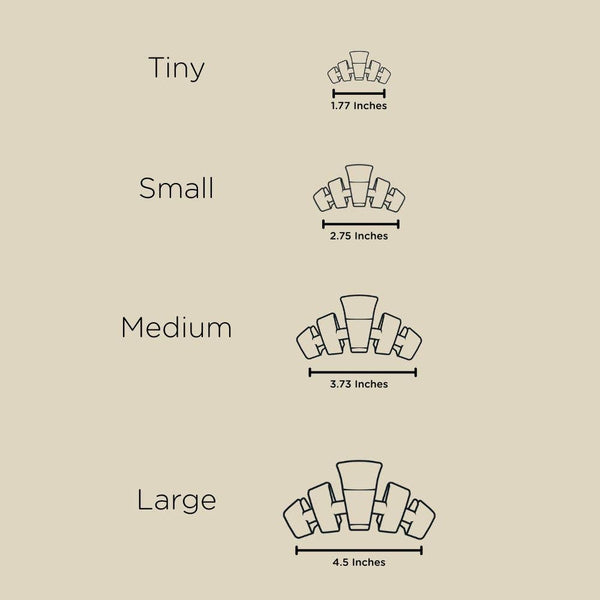 Classic Hair Clip | Medium | Fir Real