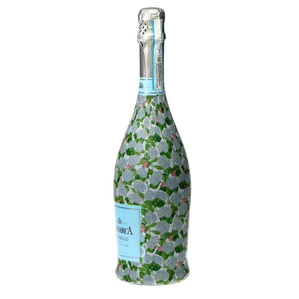 Sheridan French Collection - Classic Hydrangea Prosecco Bottle Wrap