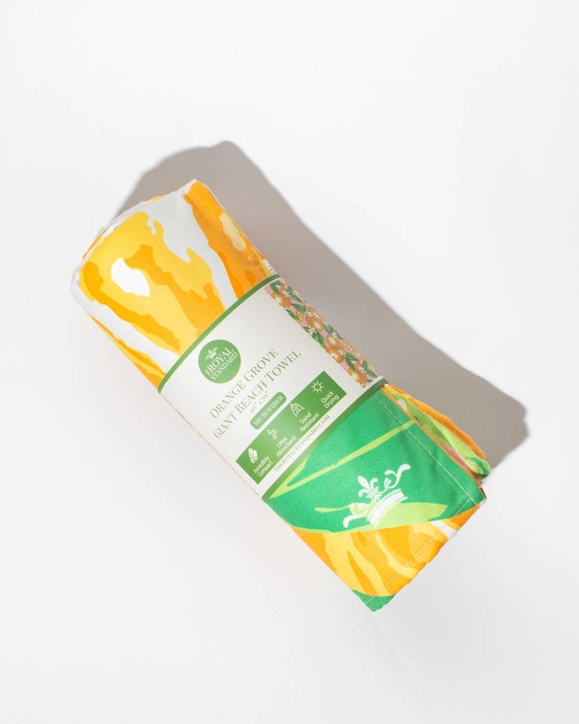Orange Grove Giant Beach Towel - Thumbnail 3