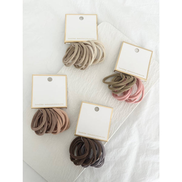 Minimalist Elastic Hair Ties
