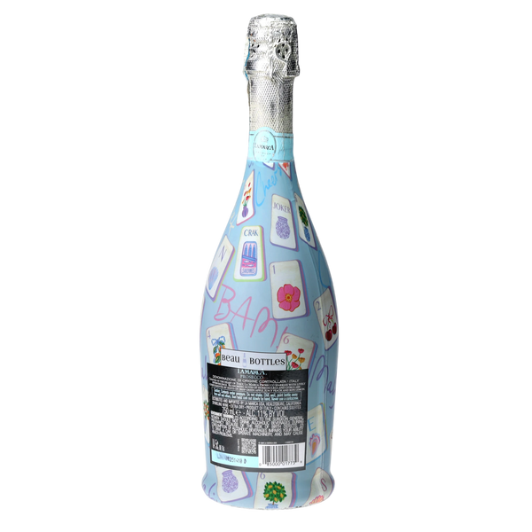 Beau Bottles Pastel Blue Mahjong - Prosecco Collection