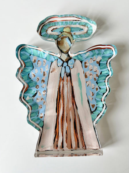 "Heavenly Angel II" acrylic shelfie: Small
