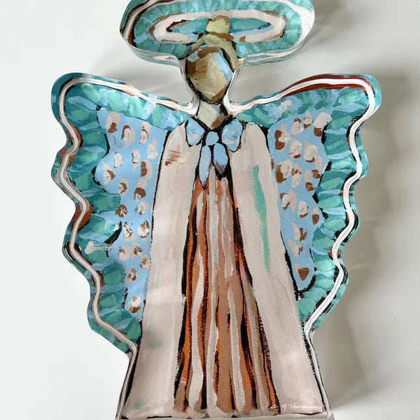 Heavenly Angel Acrylic Block