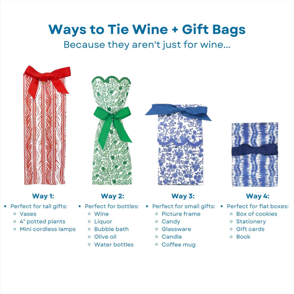 Green Dots Wine + Gift Bag Kits