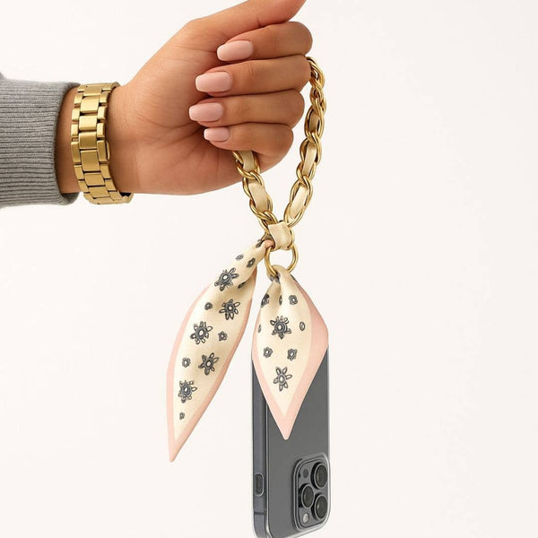Phone Scarf Holder Wristlet: H