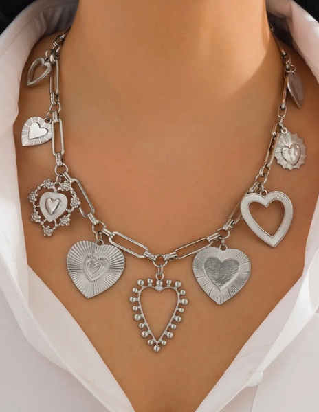 Casey Charm Necklace: Gold