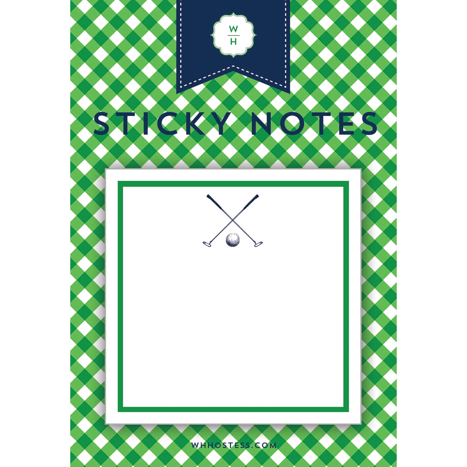 Golf Single Sticky Notes