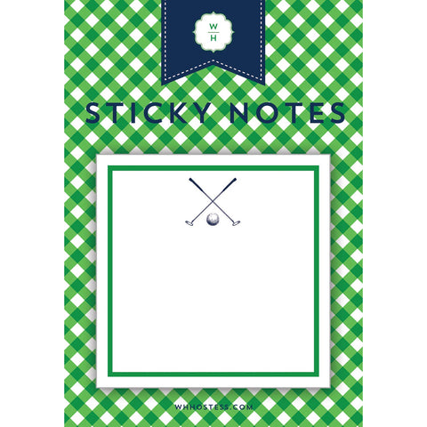Golf Single Sticky Notes