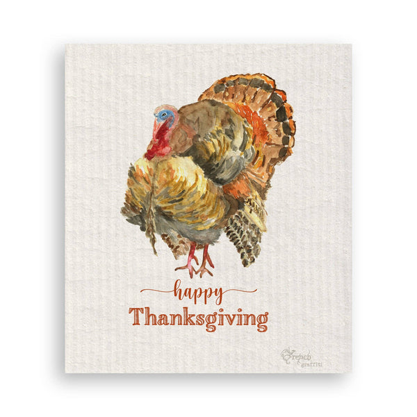 Traditional Turkey: Dishtowel / Keep Words /